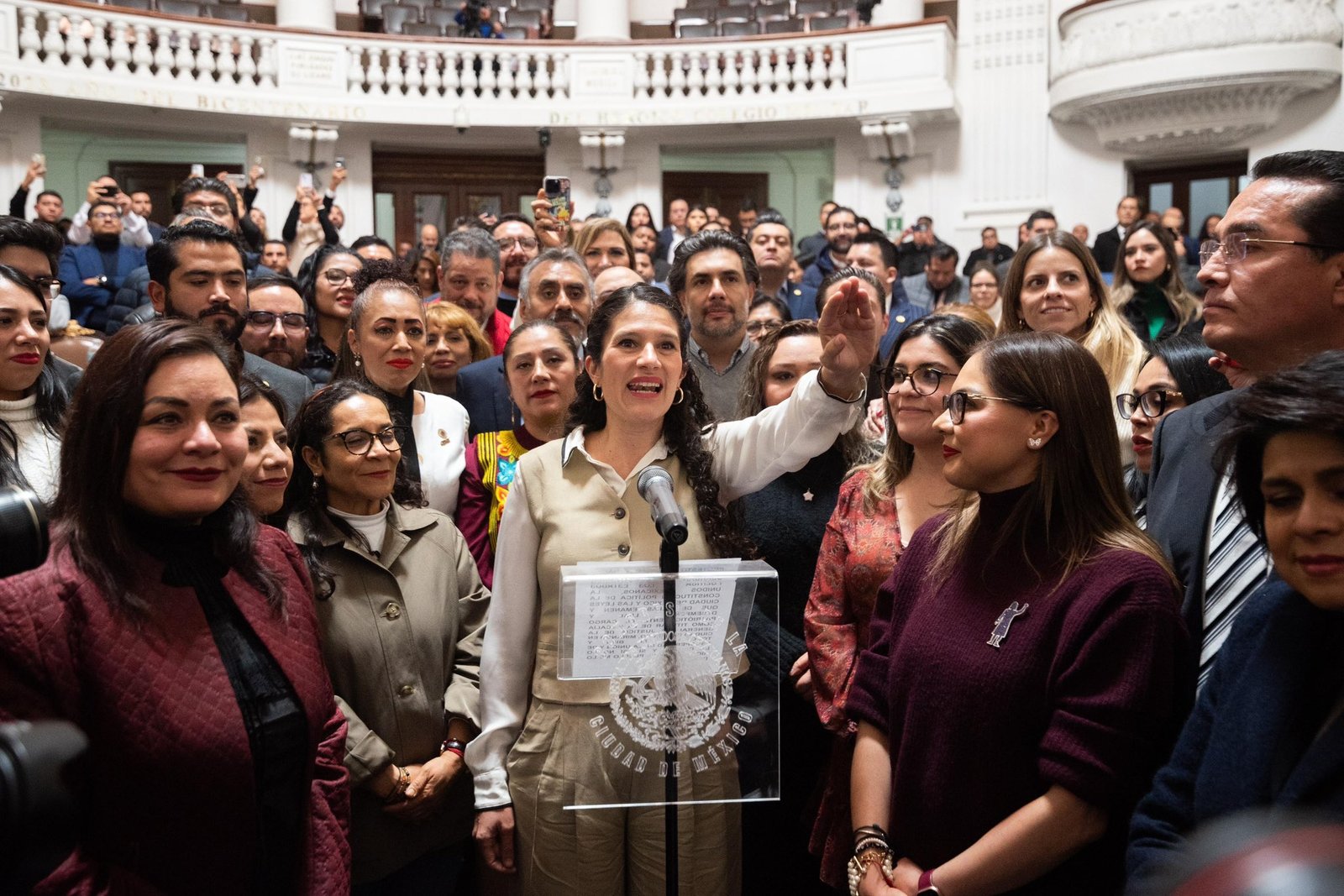 El Congreso de la Ciudad de México aprueba a Bertha Alcalde como nueva Fiscal General