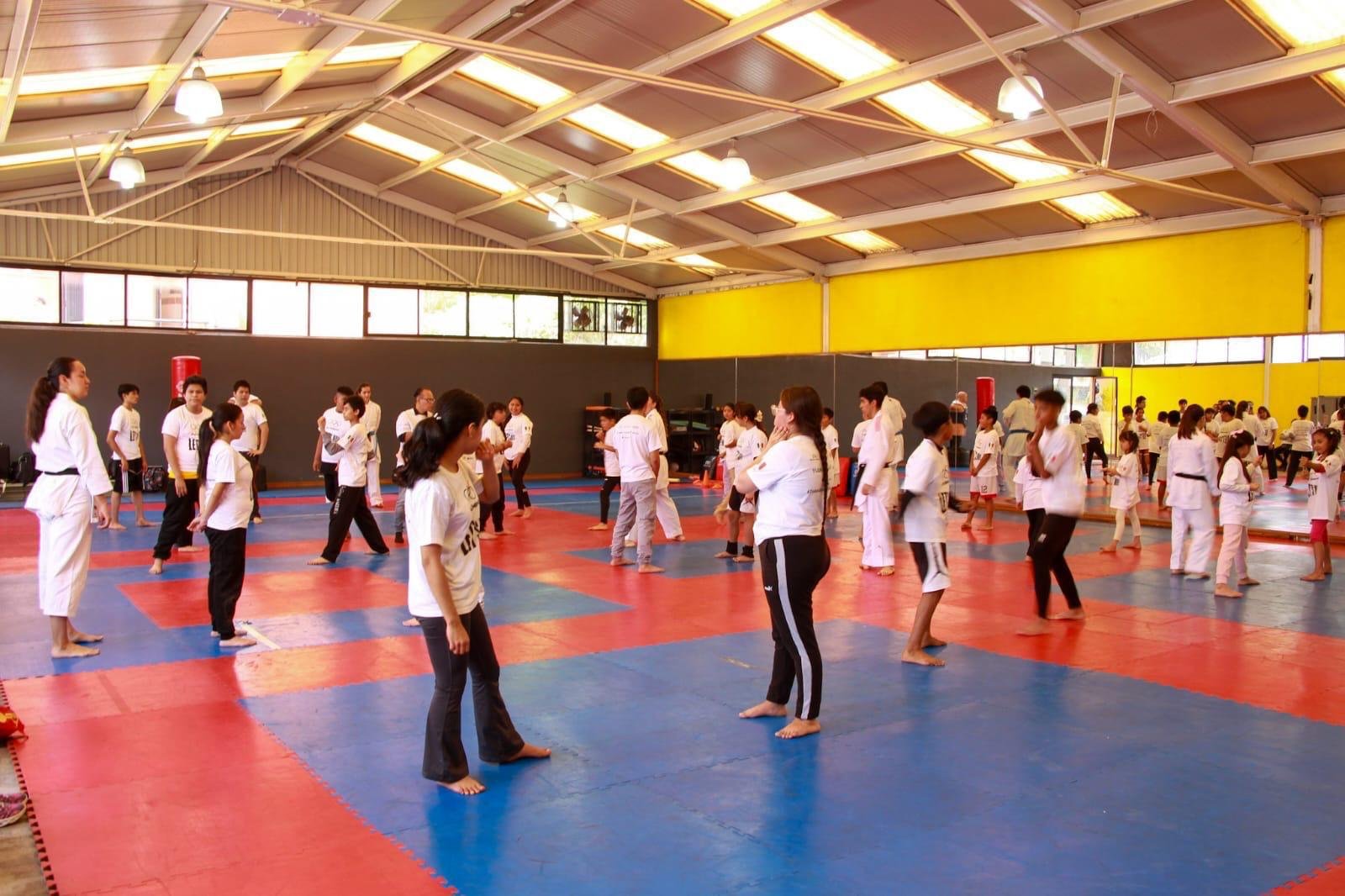 Participaron estudiantes de las escuelas de iniciación del IMDP en actividades del Comité Olímpico Mexicano