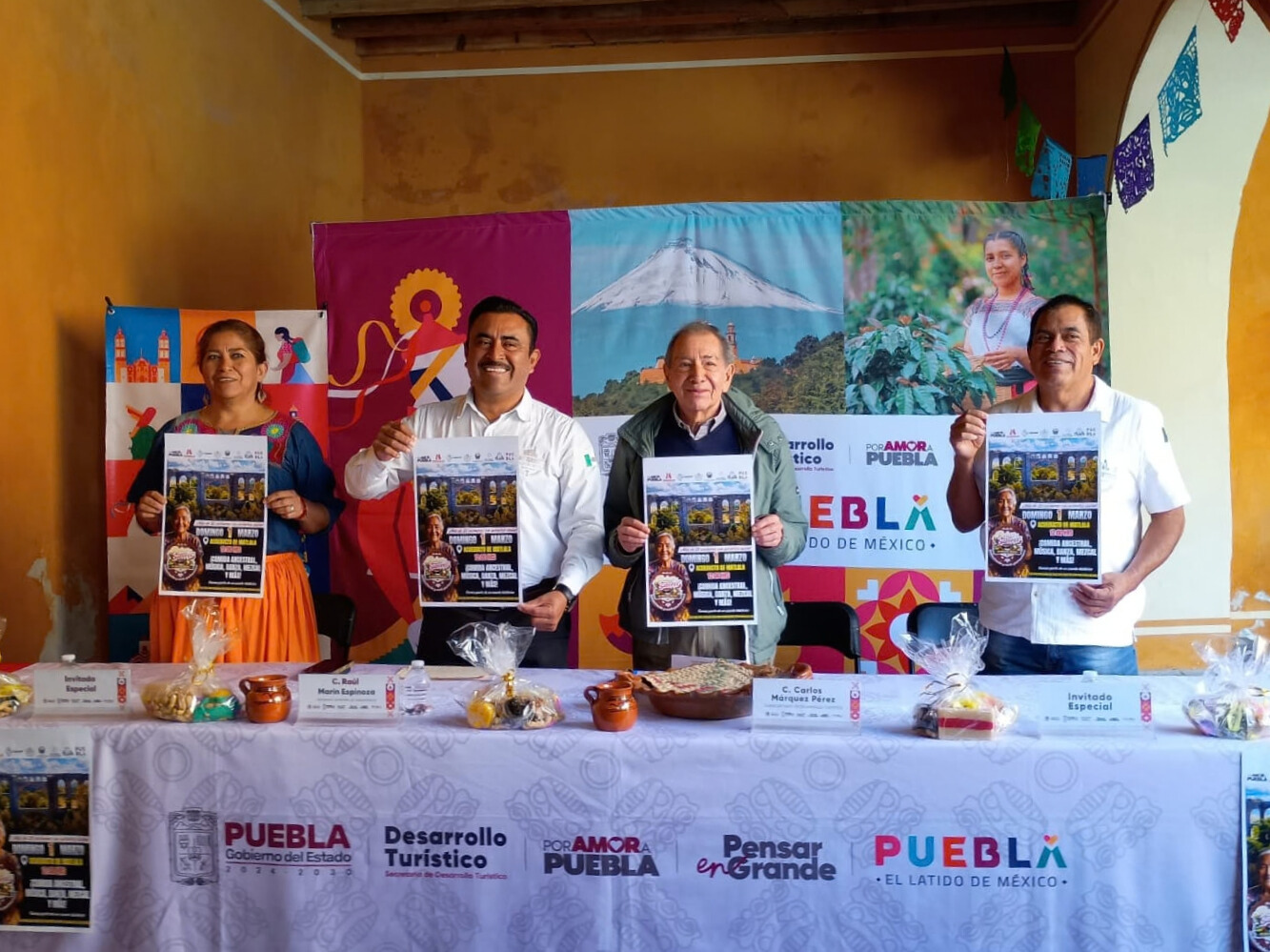 Huaquechula invita al festival gastronómico “Raíces y Sabores de Nuestra Tierra” en el histórico Acueducto de Matlala