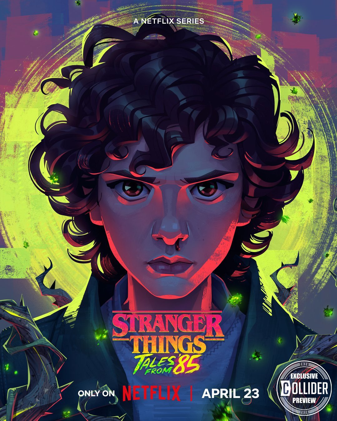 El Upside Down se congela: Netflix revela posters y detalles de ‘Stranger Things: Tales from ’85’