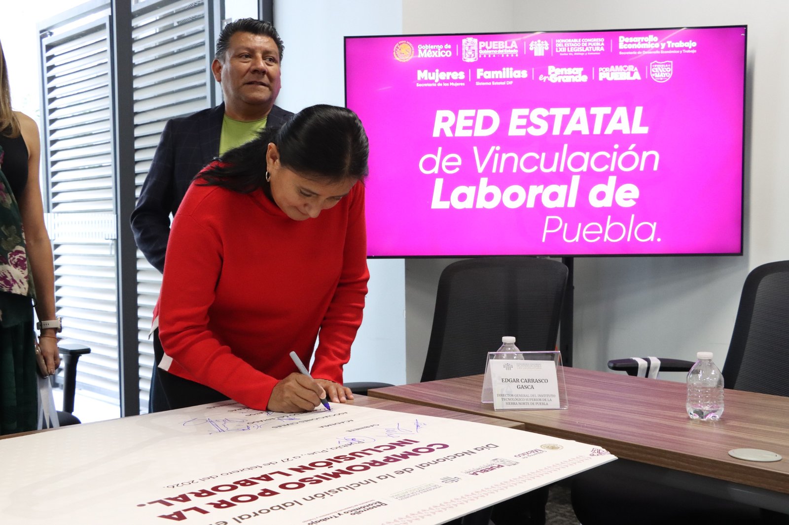 Instalan en el Congreso la Red Estatal de Vinculación Laboral de Puebla