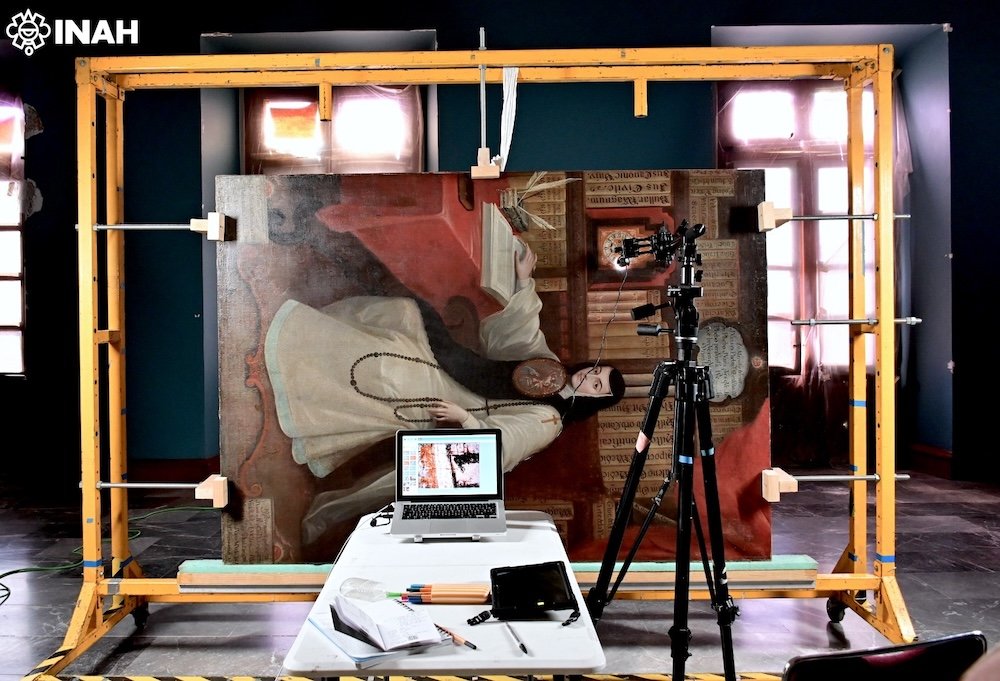 Rayos X revelan los «secretos» de Miguel Cabrera en el icónico retrato de Sor Juana Inés de la Cruz