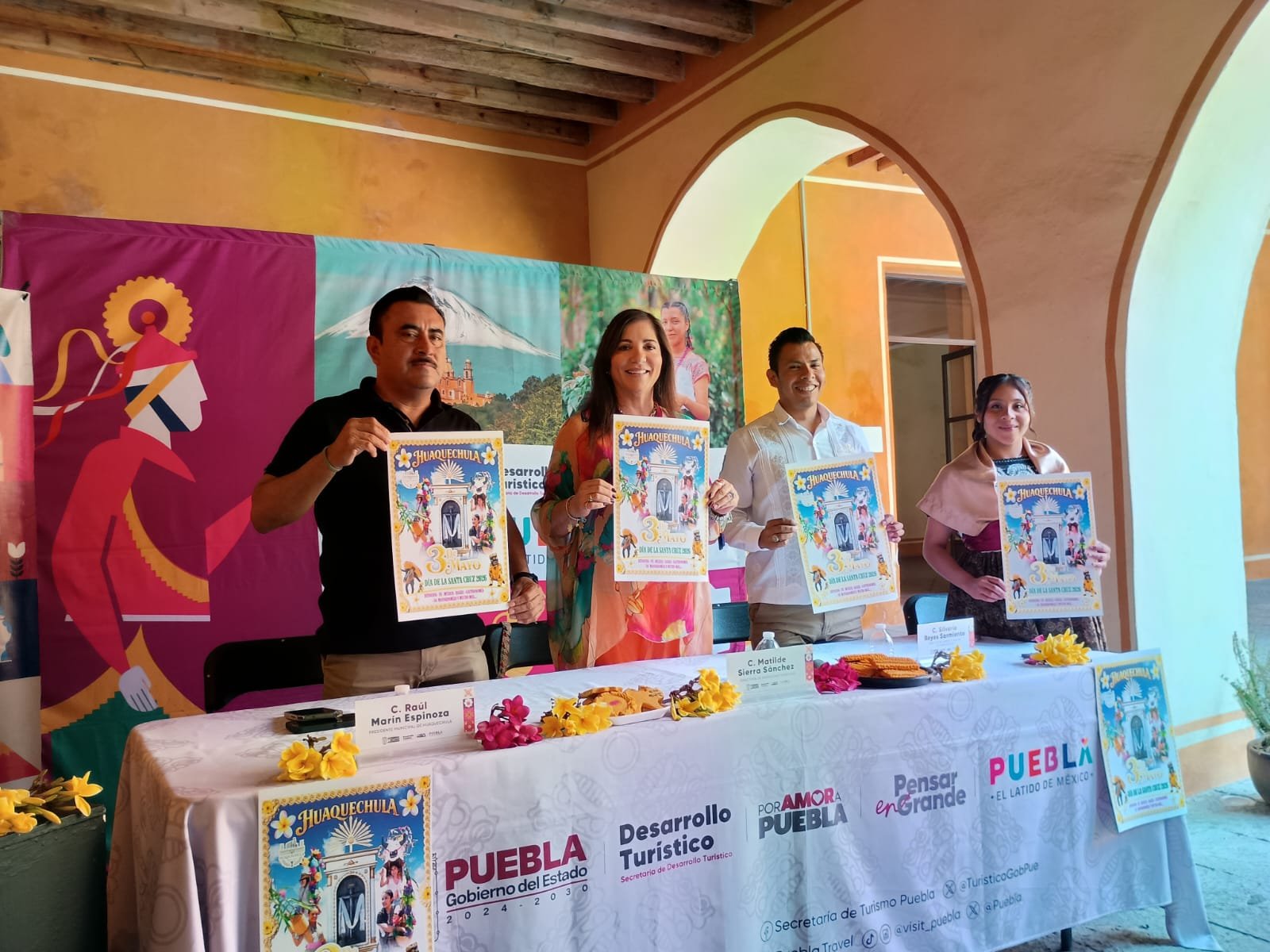 Huaquechula se alista para celebrar la festividad de la Santa Cruz este 3 de mayo