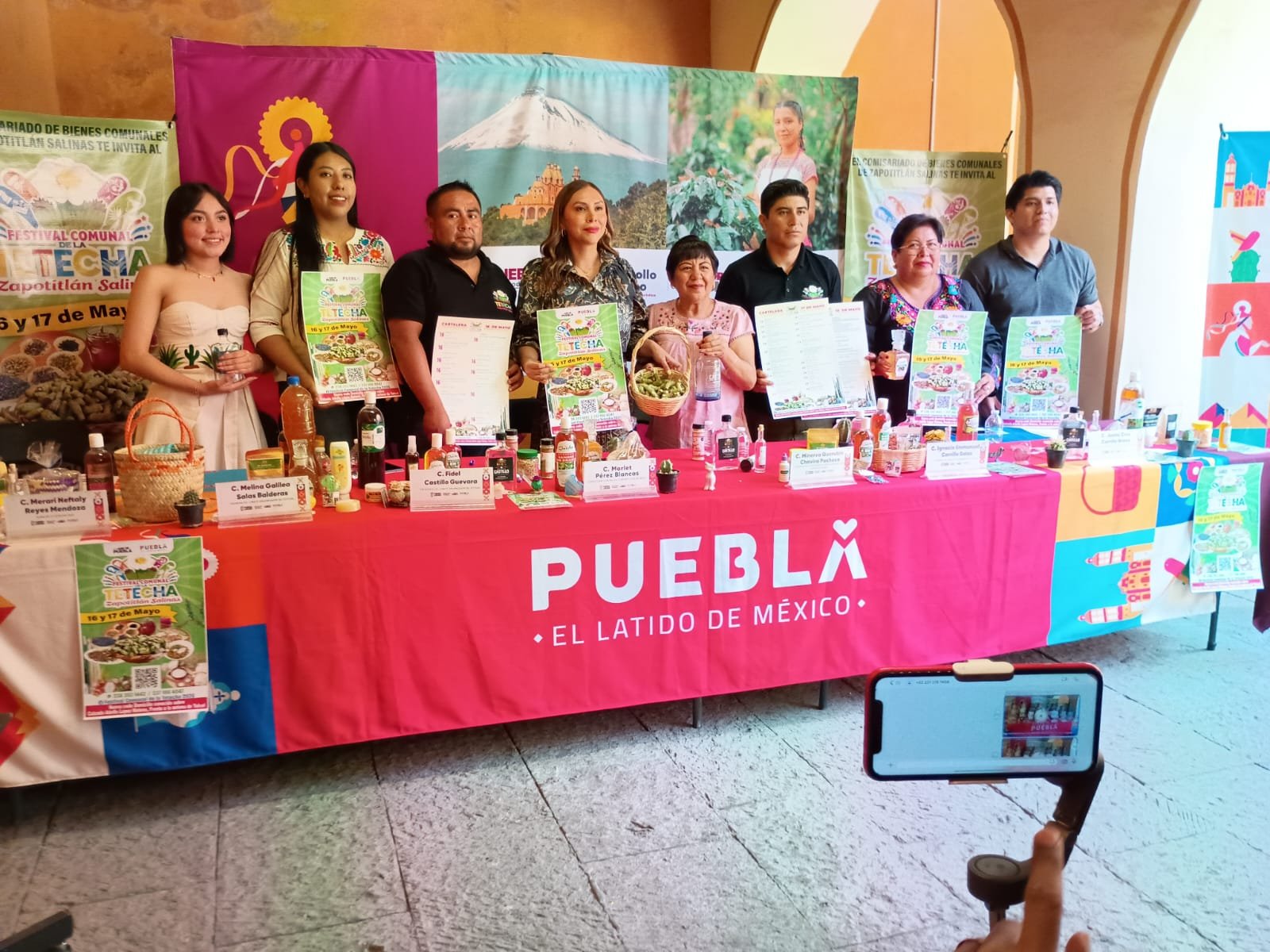 Impulsa Gobierno de Puebla el Festival de la Tetecha 2026 en Zapotitlán Salinas