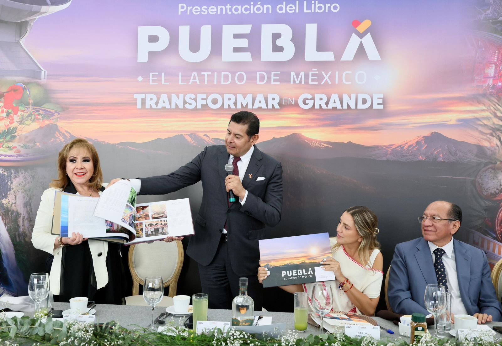 LIBRO «PUEBLA, EL LATIDO DE MÉXICO», PROYECTA RIQUEZA CULTURAL Y TURÍSTICA DEL ESTADO