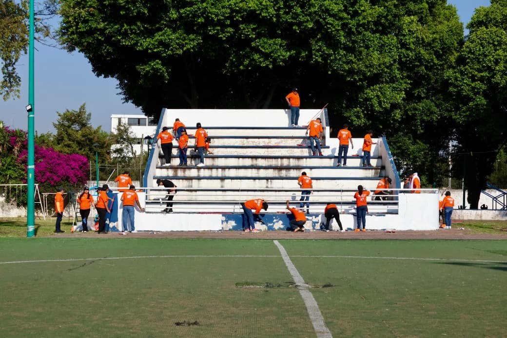 Gobierno de Pepe Chedraui y Home Depot unen esfuerzos para rehabilitar espacios deportivos