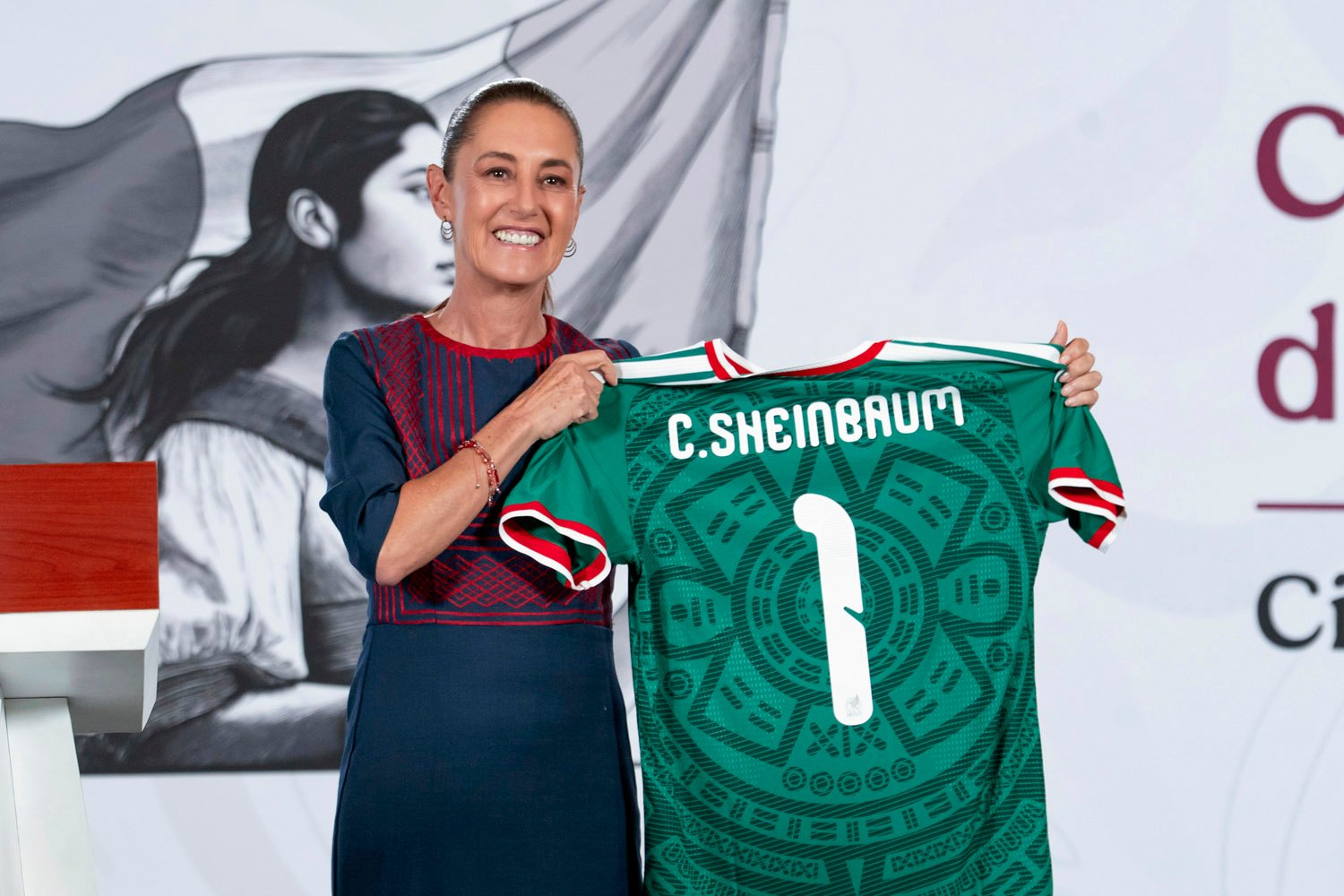 «No habrá represión»: Sheinbaum garantiza paz para la inauguración del Mundial ante amagos de la CNTE