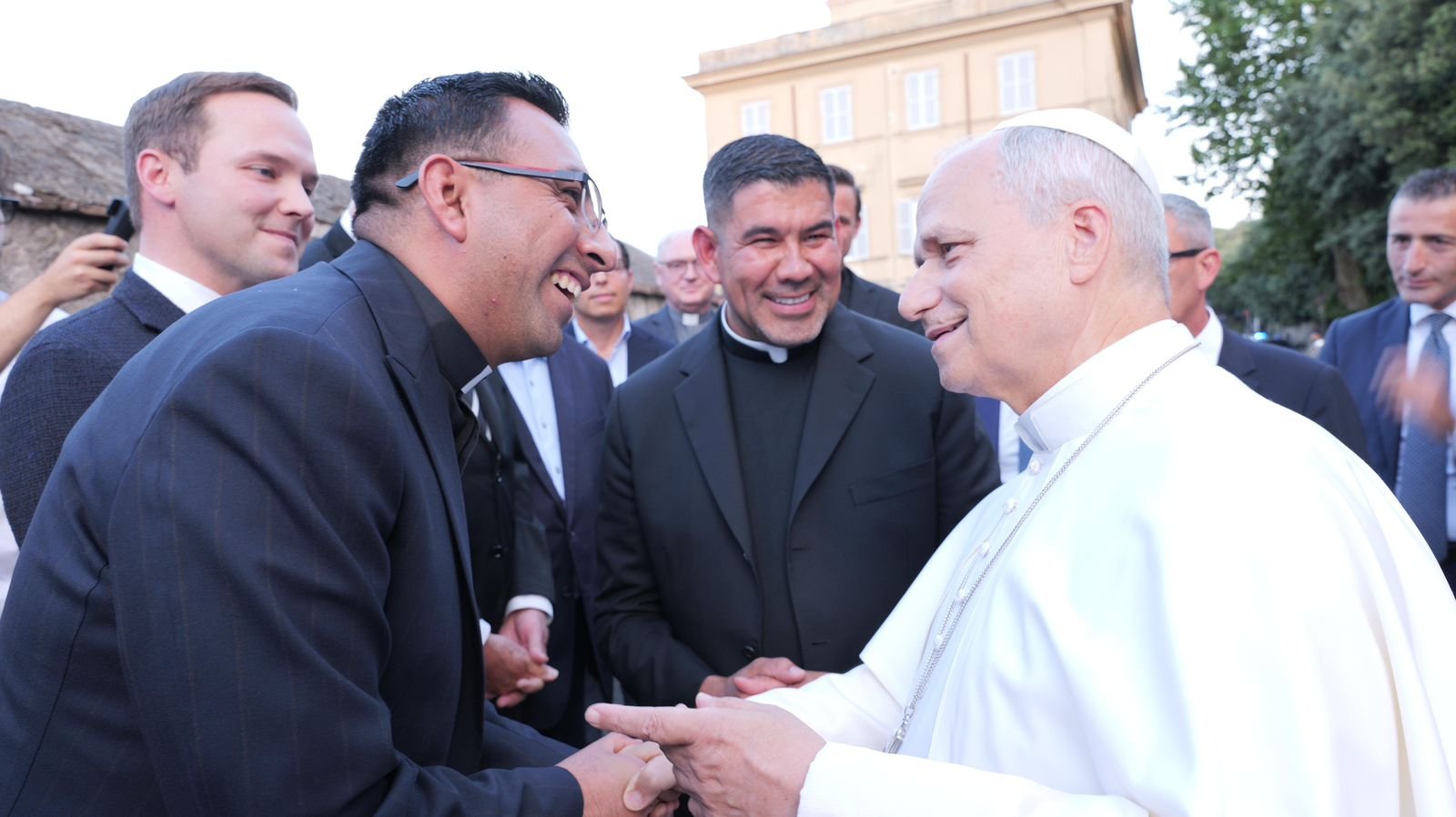 Sacerdote poblano es recibido por el Papa León XIV; prestará servicio en la Santa Sede por cinco años