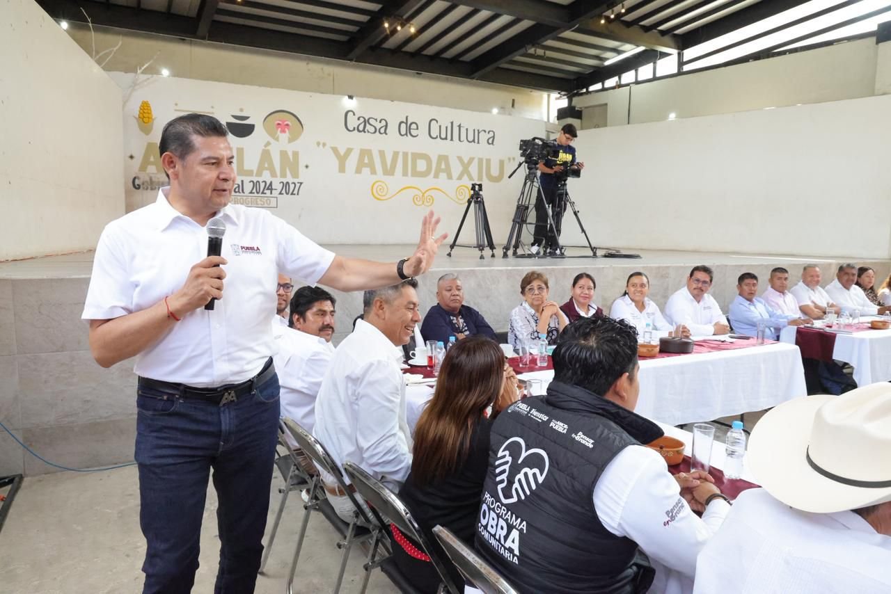 NUEVO ESTILO DE GOBERNAR EN PUEBLA PRIVILEGIA CERCANÍA, TERRITORIO Y DIÁLOGO EN LA MIXTECA