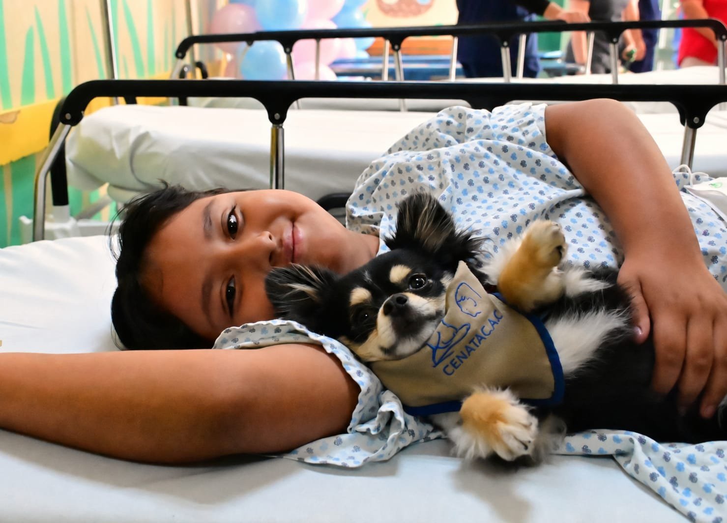 Implementa el Instituto Nacional de Pediatría terapias con perros para reducir estrés hospitalario