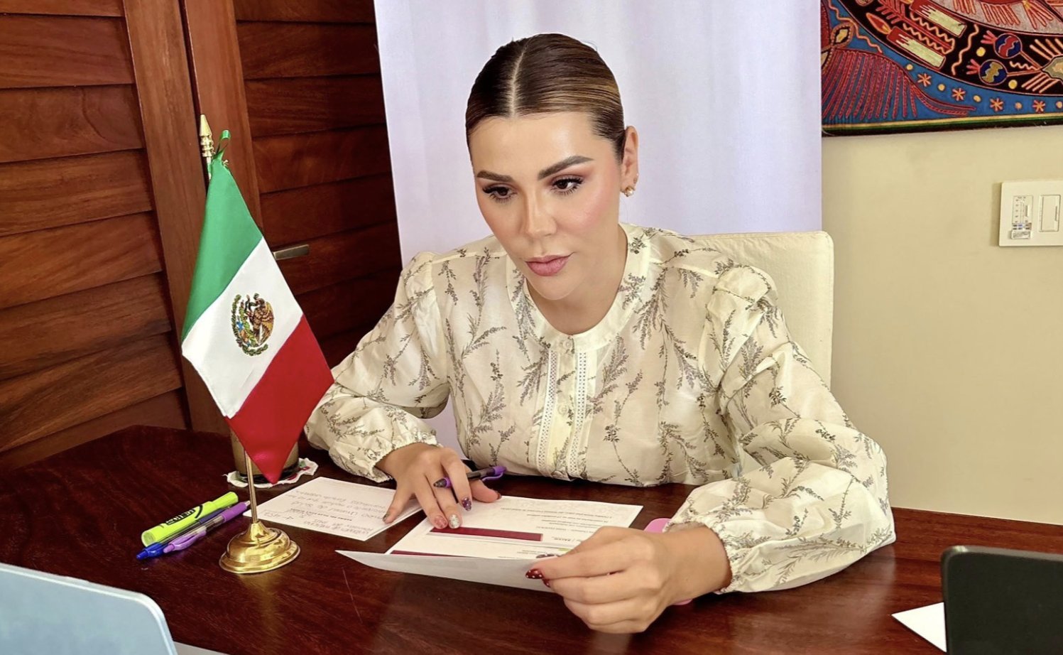 Marina del Pilar responde a filtraciones: admite plática con supuestos agentes de EE. UU. pero acusa falta de acreditación oficial