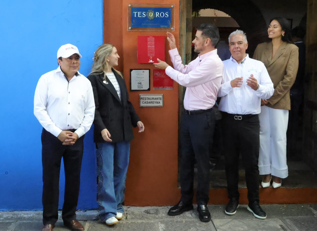 GOBIERNO DEL ESTADO ENTREGA PLACAS MICHELIN 2026 A RESTAURANTES POBLANOS RECONOCIDOS