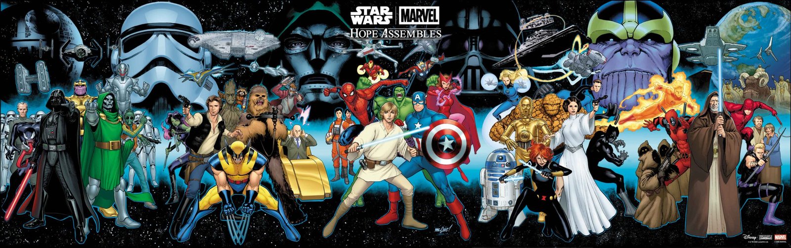 Marvel y Star Wars unen universos en un crossover escrito por Kevin Smith
