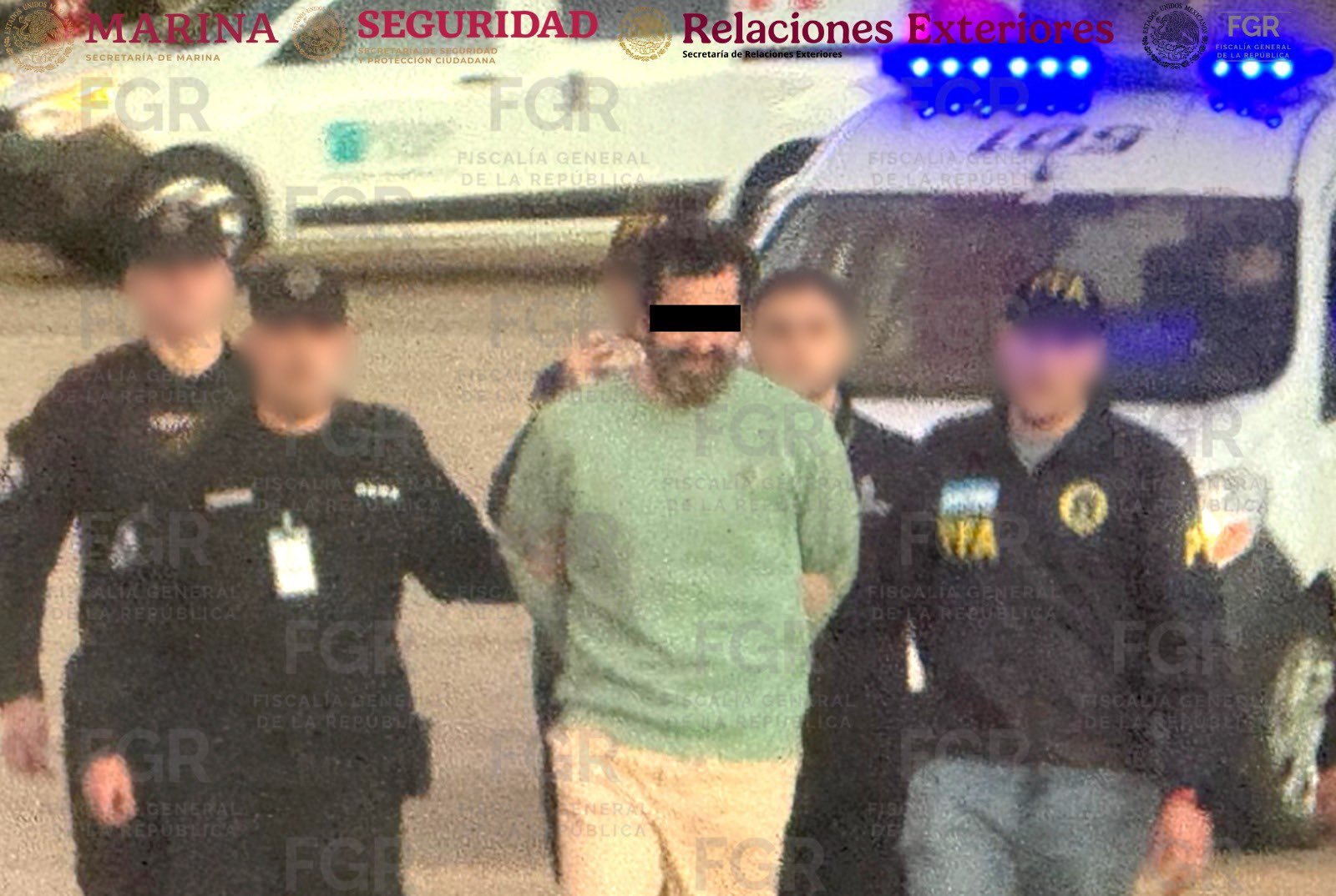 Trasladan a México desde Argentina al contraalmirante Fernando Farías Laguna por red de «huachicol» fiscal