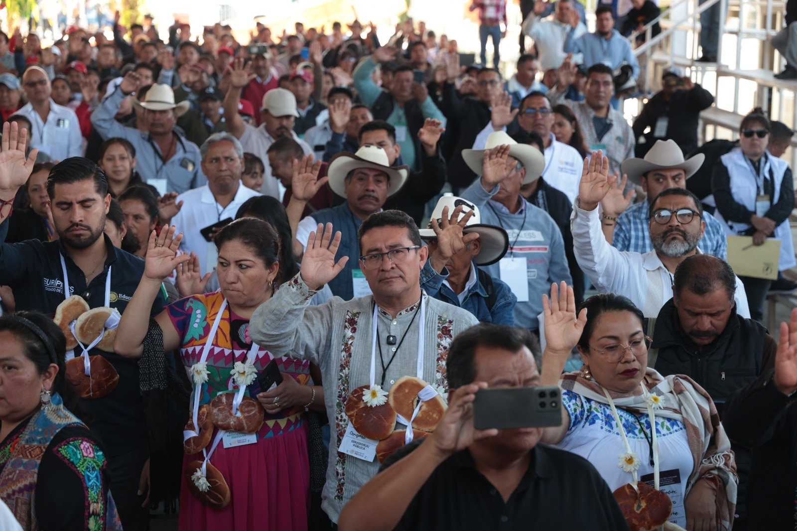 En San Miguel Canoa se realizó la Asamblea Regional con el Pueblo Nahua en el marco de  la Consulta de la Ley General de Derechos de los Pueblos Indígenas