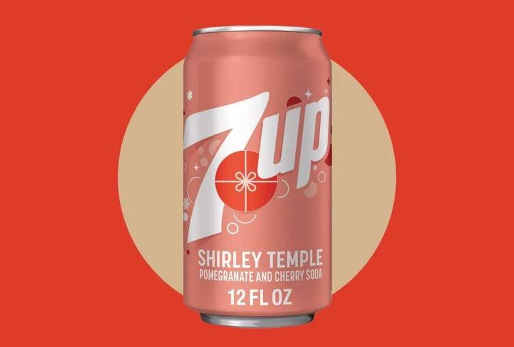 Regresa el refresco 7UP sabor Shirley Temple para la temporada navideña