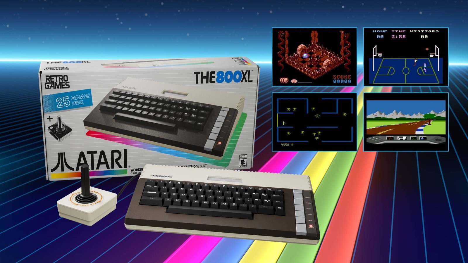 Anuncian el regreso del clásico ordenador Atari 800XL en formato mini retro para 2027