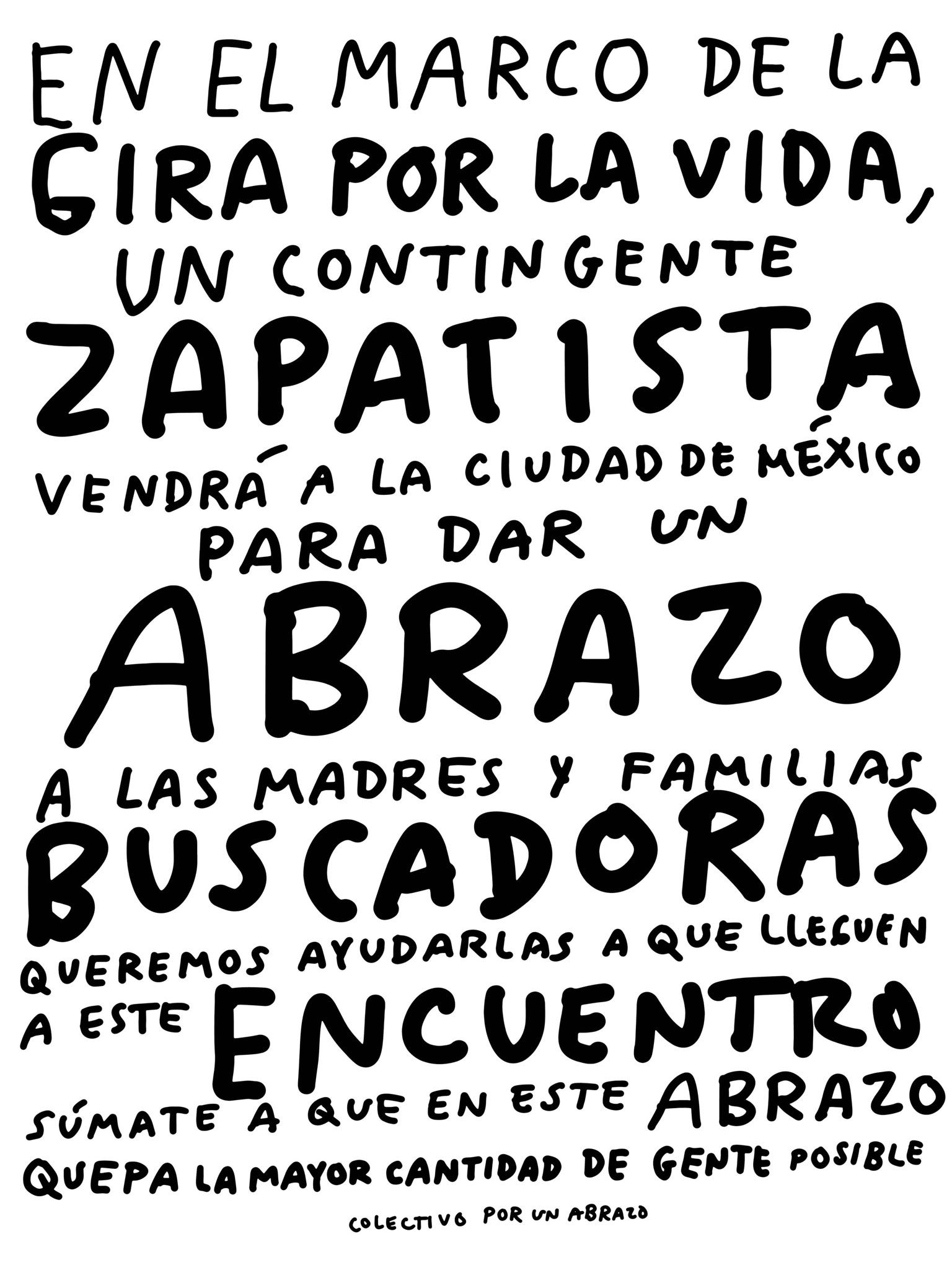 Caifanes, Ely Guerra y Vivir Quintana encabezarán concierto en apoyo a familias de personas desaparecidas impulsado por el EZLN