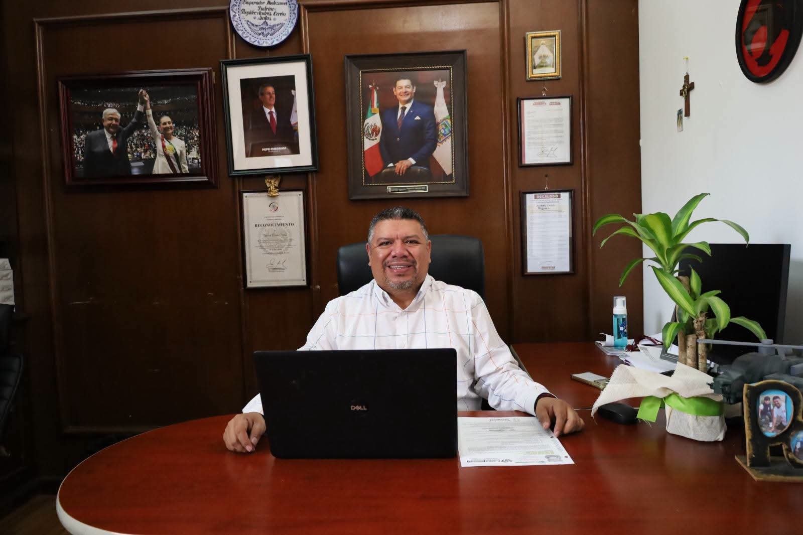 ANDRÉS CERÓN PROPONE MESA DE TRABAJO PARA REVISAR COMPETENCIA COMERCIAL EN MERCADOS MUNICIPALES DE PUEBLA
