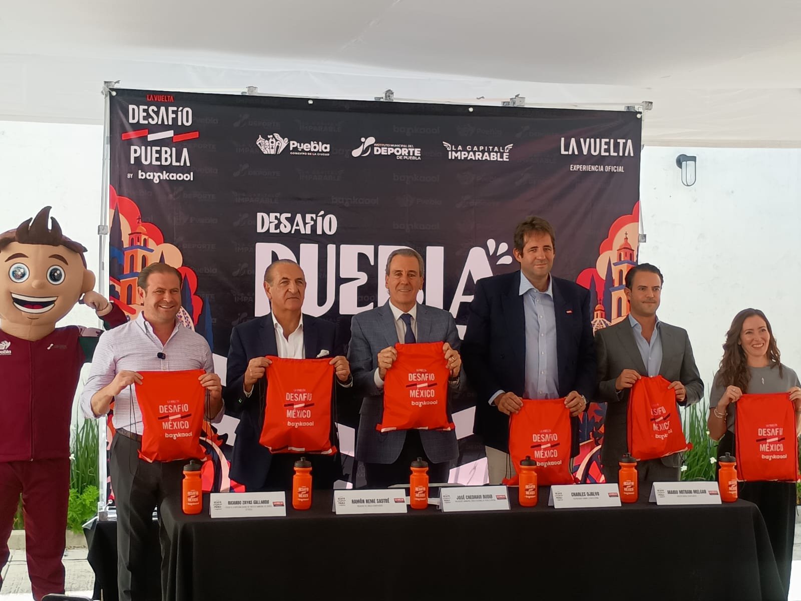 Presenta Pepe Chedraui el «Desafío Puebla by La Vuelta España 2027» en la capital