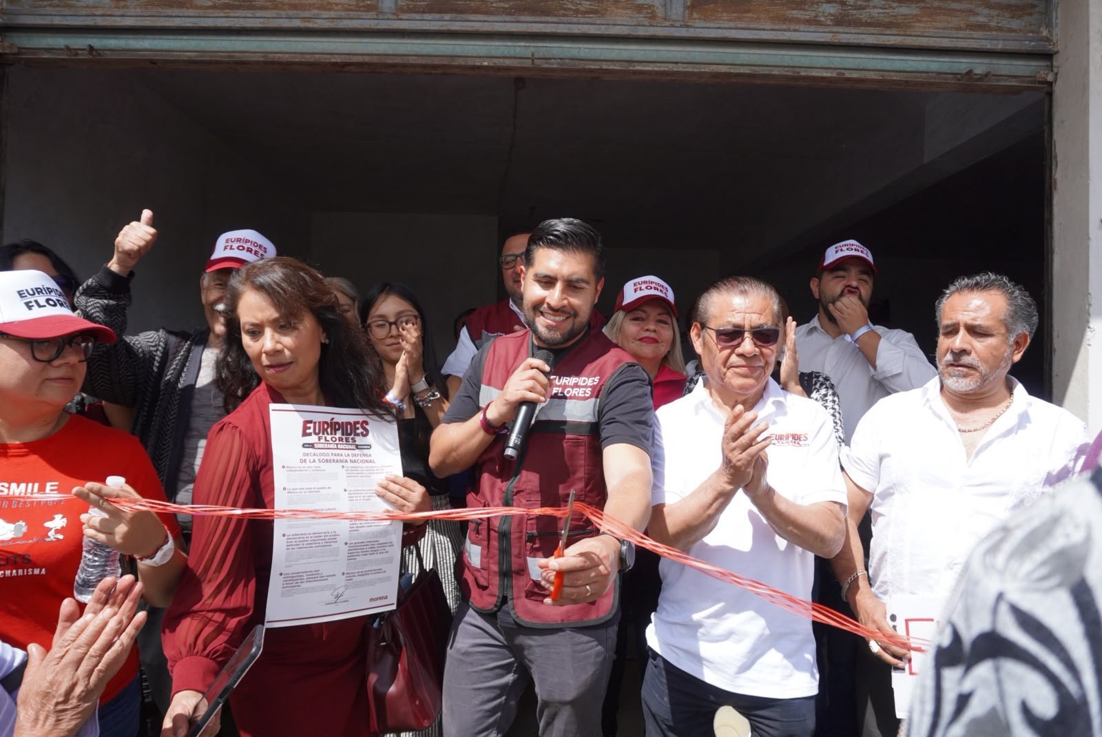 ABRE SUS PUERTAS LA CASA PARA LA DEFENSA DE LA SOBERANÍA NACIONAL EN EL DISTRITO 6 DE PUEBLA, IMPULSADA POR EURÍPIDES FLORES PACHECO